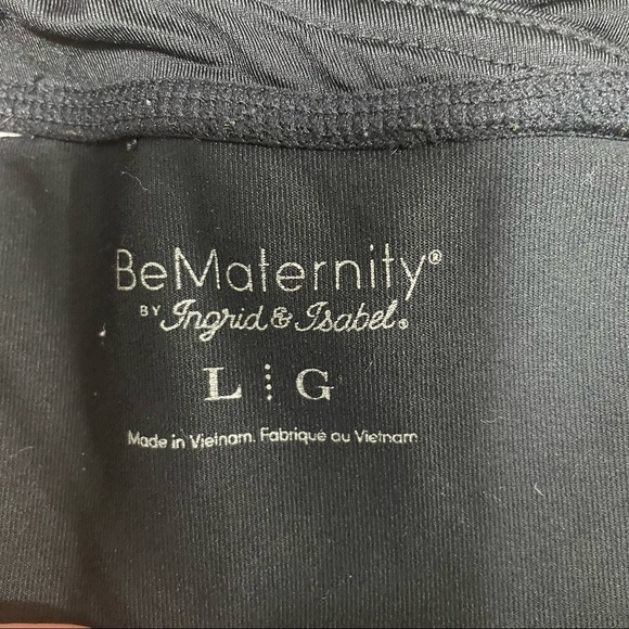 Be Maternity Ingid & Isabel Cropped Black Leggings​​ - Picture 5 of 5